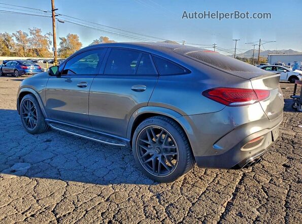 4JGFD8KB5MA566842 2021 MERCEDES-BENZ GLE Gray Trasero izquierdo