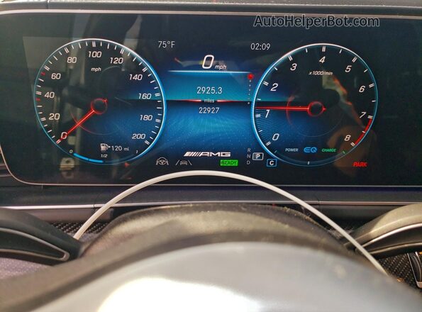 4JGFD8KB7MA439302 2021 MERCEDES-BENZ GLE Black Vista del cuadro de instrumentos