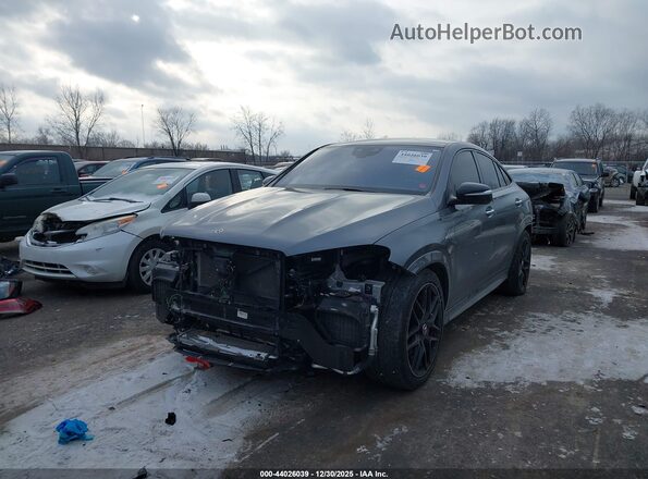 4JGFD8KB8MA575454 2021 MERCEDES-BENZ AMG GLE 63 COUPE Gray Передня ліва чверть