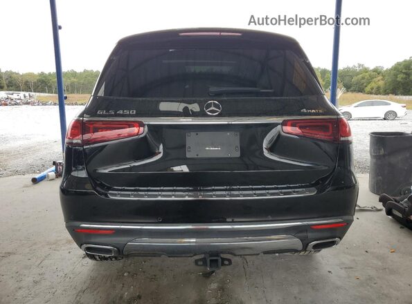 4JGFF5KE3NA609871 2022 MERCEDES-BENZ GLS Черный Вид сзади