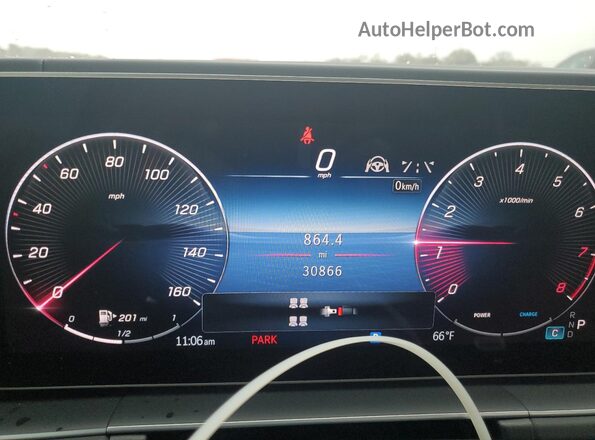 4JGFF8FE3RB140003 2024 MERCEDES-BENZ GLS Gray Սարքավորումների վահանակի տեսք