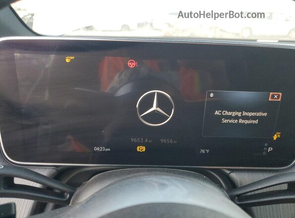 4JGGM1CB2PA032406 2023 MERCEDES-BENZ EQE Silver Vista del cuadro de instrumentos