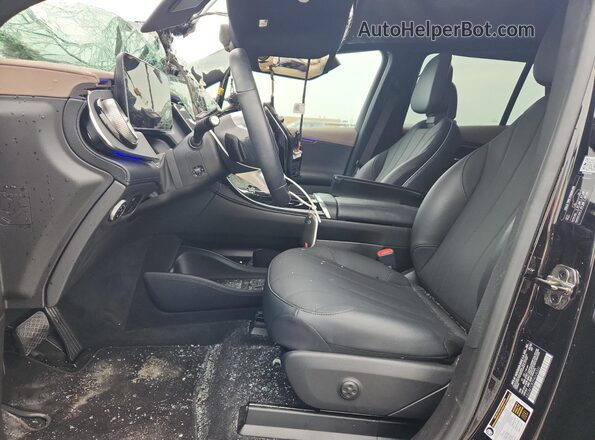 4JGGM1CB7PA005332 2023 MERCEDES-BENZ EQE Black წინა სალონის ხედი