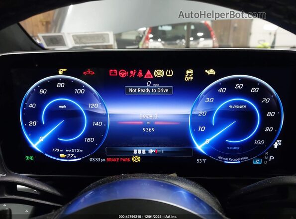 4JGGM1CBXRA054432 2024 MERCEDES-BENZ EQE 350 SUV Серый Вид задних сидений