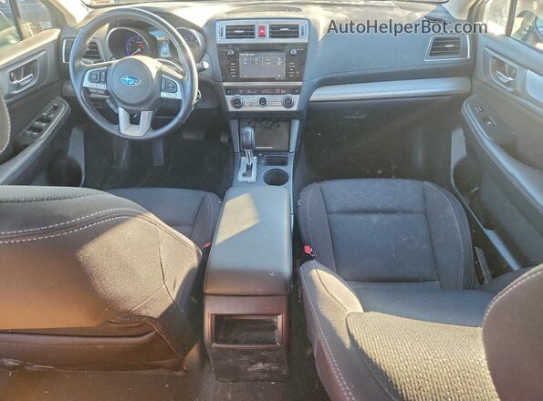 4S3BNAC68H3003058 2017 SUBARU LEGACY Gray Առջևի վահանակի տեսք