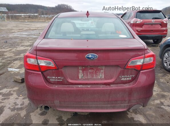 4S3BNAD62H3041173 2017 SUBARU LEGACY Maroon 