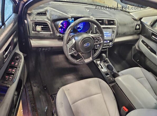 4S3BNAF65J3021518 2018 SUBARU LEGACY Blue Вид панелі приладів