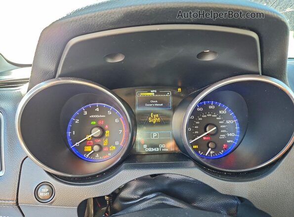 4S3BNAF67K3018640 2019 SUBARU LEGACY Black Սարքավորումների վահանակի տեսք
