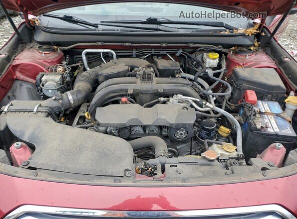 4S3BNAH62K3016775 2019 SUBARU LEGACY Burgundy 