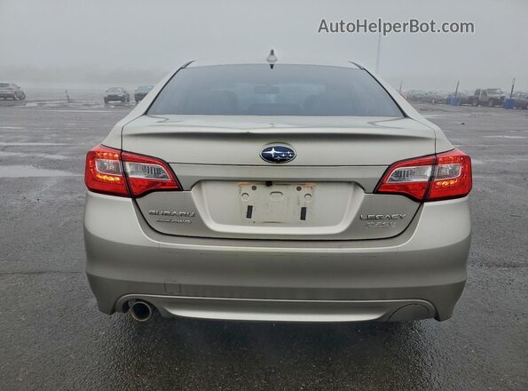 4S3BNAL6XG3010995 2016 SUBARU LEGACY Gold Հետևի տեսք