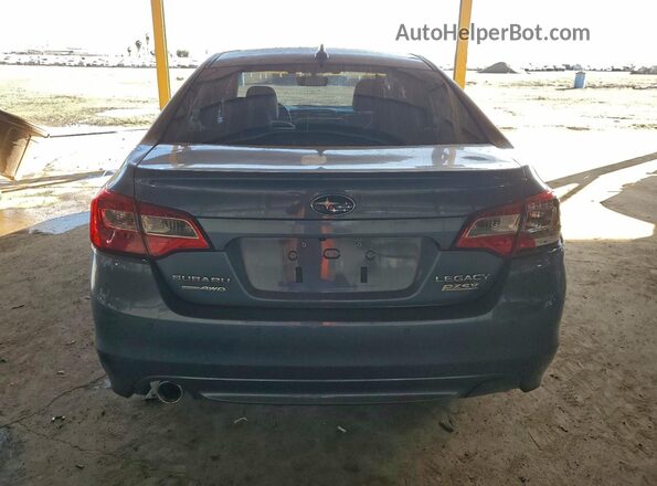 4S3BNAN66H3047895 2017 SUBARU LEGACY Blue Rear view