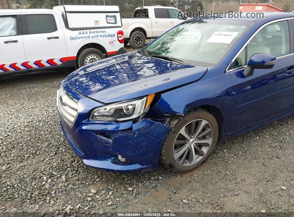 4S3BNAN68G3041370 2016 SUBARU LEGACY Blue Front view