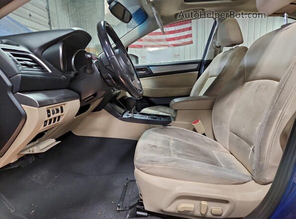 4S3BNBD65G3049448 2016 SUBARU LEGACY Blue Rear view