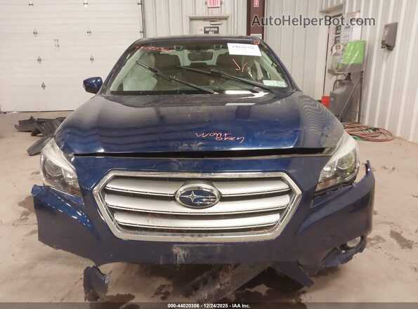 4S3BNEN62H3023262 2017 SUBARU LEGACY Blue Instrument cluster view