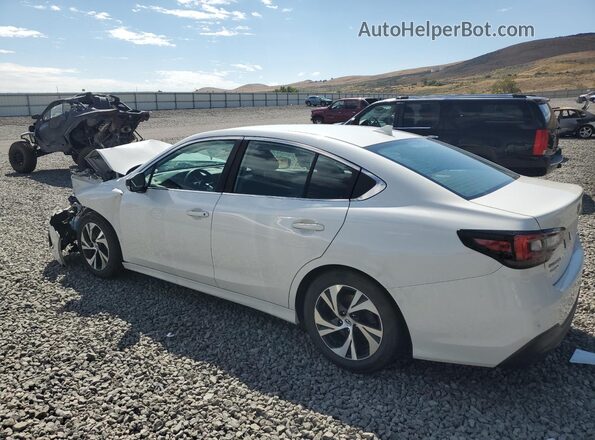 4S3BWAB63M3005311 2021 SUBARU LEGACY Белый Задняя левая четверть