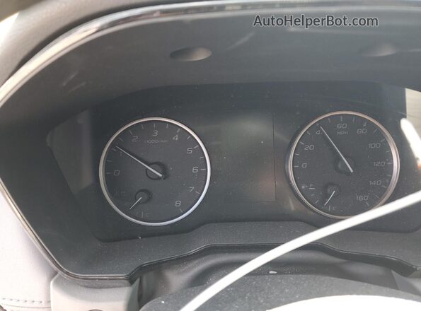4S3BWAB63M3005311 2021 SUBARU LEGACY Белый Вид щитка приборов