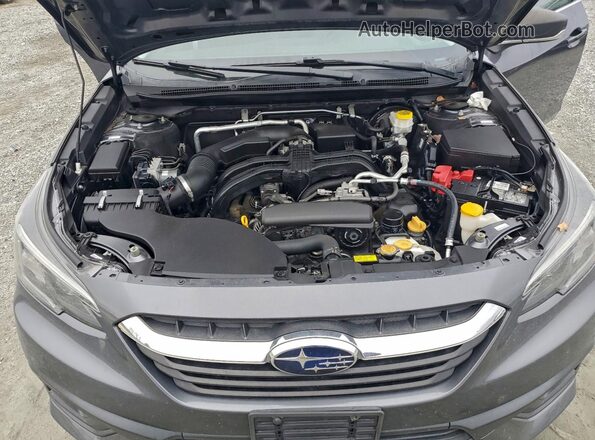 4S3BWAB63M3005566 2021 SUBARU LEGACY Gray Vista interior trasera