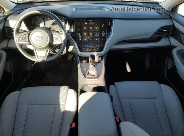 4S3BWAC60S3005195 2025 SUBARU LEGACY Silver Dashboard view