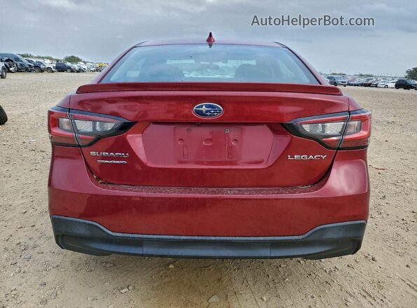 4S3BWAC63M3002875 2021 SUBARU LEGACY Red Vista trasera