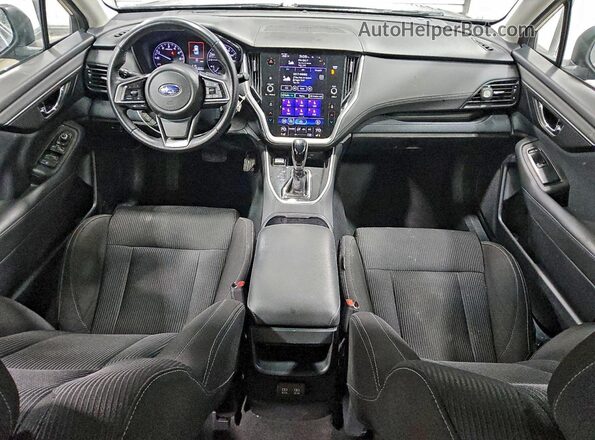 4S3BWAC68L3025695 2020 SUBARU LEGACY Charcoal Առջևի վահանակի տեսք