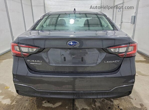4S3BWAC68L3025695 2020 SUBARU LEGACY Charcoal Հետևի տեսք