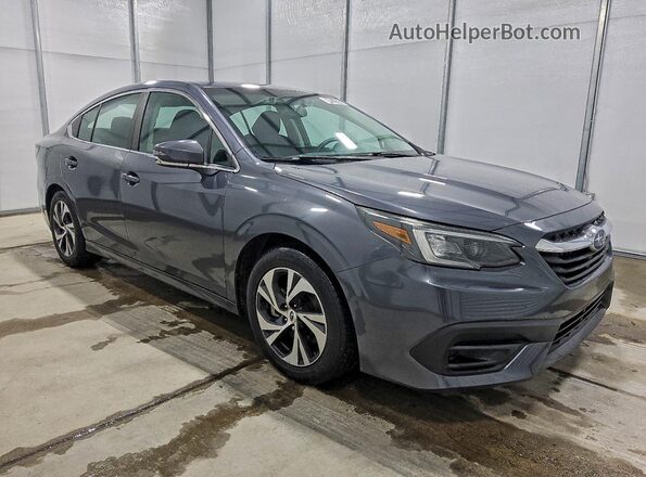 4S3BWAC68L3025695 2020 SUBARU LEGACY Charcoal Առջևի աջ