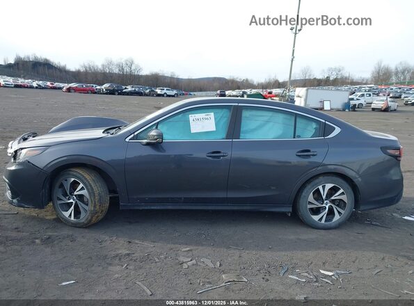 4S3BWAD63M3017164 2021 SUBARU LEGACY Gray Вид задньої частини салону