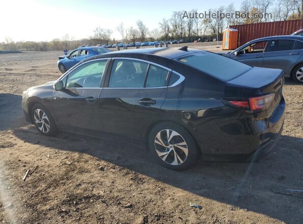 4S3BWAD69M3010445 2021 SUBARU LEGACY Черный Задняя левая четверть