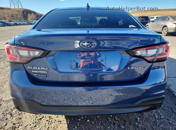 4S3BWAD69N3012858 2022 SUBARU LEGACY Blue Rear view
