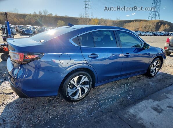 4S3BWAD69N3012858 2022 SUBARU LEGACY Blue Rear right