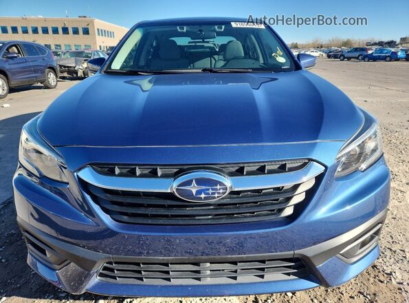 4S3BWAD69N3012858 2022 SUBARU LEGACY Blue Front view