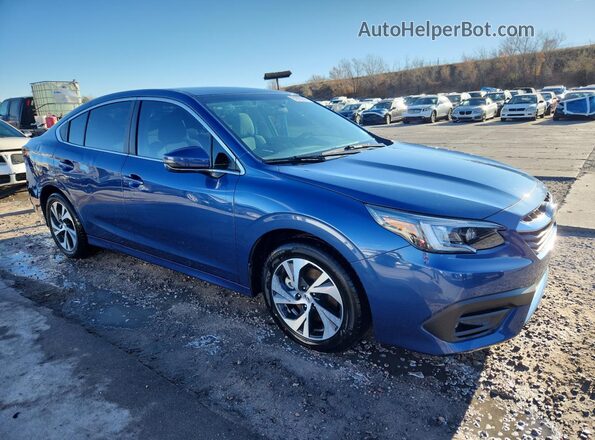 4S3BWAD69N3012858 2022 SUBARU LEGACY Blue Front right