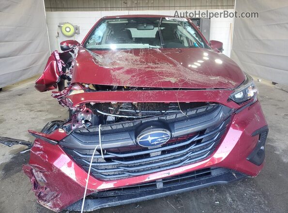 4S3BWAD69S3028263 2025 SUBARU LEGACY Burgundy Вид спереду