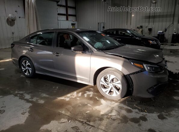 4S3BWAD6XM3011359 2021 SUBARU LEGACY Желто-коричневый Передняя правая четверть