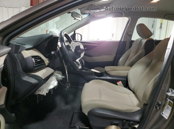 4S3BWAD6XM3011359 2021 SUBARU LEGACY Желто-коричневый Вид салона спереди