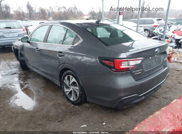 4S3BWAF61M3004295 2021 SUBARU LEGACY Gray Հետևի ձախ