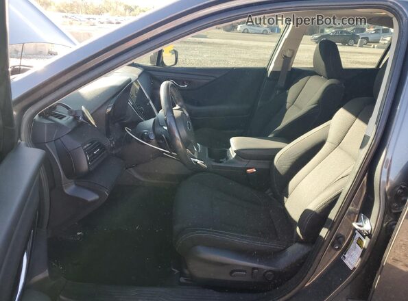 4S3BWAF63M3019686 2021 SUBARU LEGACY Gray წინა სალონის ხედი