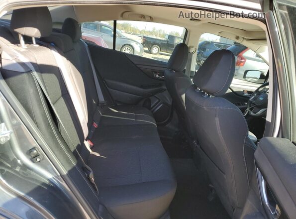 4S3BWAF63M3019686 2021 SUBARU LEGACY Gray უკანა სავარძლების ხედი