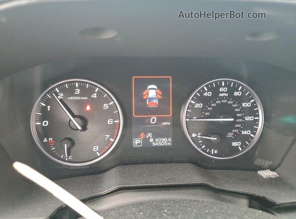 4S3BWAF66M3012425 2021 SUBARU LEGACY Белый Вид щитка приборов
