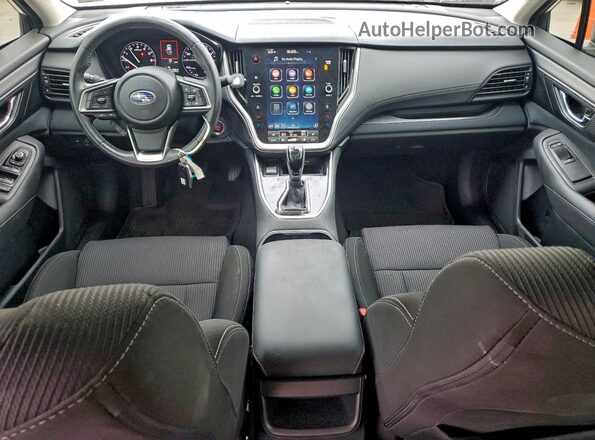 4S3BWAF66M3012425 2021 SUBARU LEGACY Белый Вид панели приборов