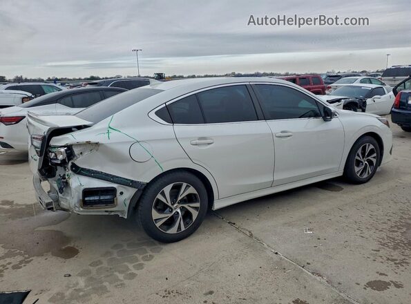 4S3BWAF66M3012425 2021 SUBARU LEGACY Белый Задняя правая четверть