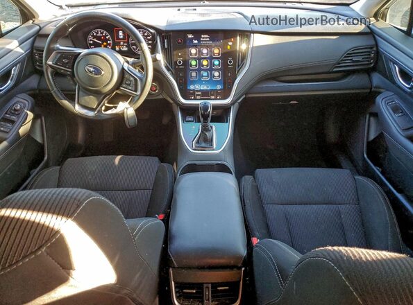 4S3BWAF69N3017314 2022 SUBARU LEGACY Black Widok deski rozdzielczej