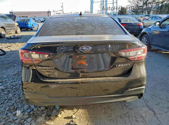 4S3BWAF69N3017314 2022 SUBARU LEGACY Black Widok z tyłu