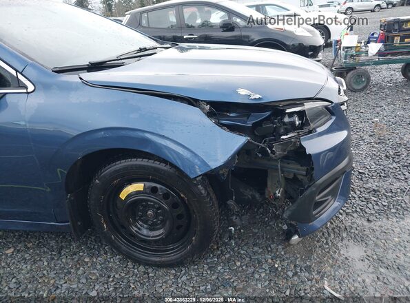 4S3BWAG66L3005245 2020 SUBARU LEGACY Blue Front view