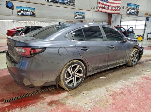 4S3BWAM64N3003615 2022 SUBARU LEGACY Синий Задняя правая четверть