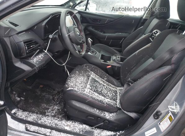 4S3BWGG61R3008615 2024 SUBARU LEGACY Gray Widok wnętrza z przodu