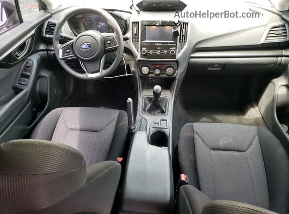 4S3GKAA64N1603830 2022 SUBARU IMPREZA Белый Вид панели приборов