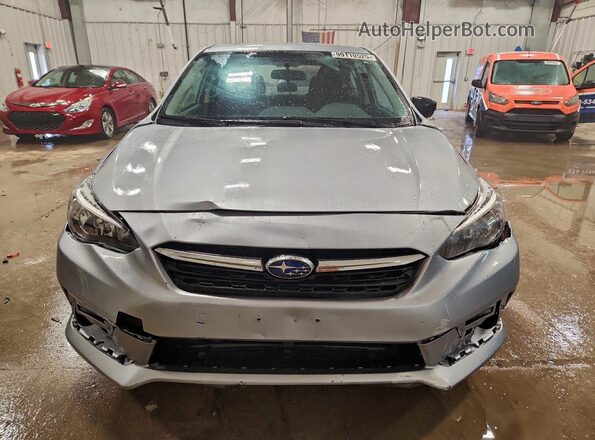 4S3GKAB63M3604212 2021 SUBARU IMPREZA Silver Вид спереду