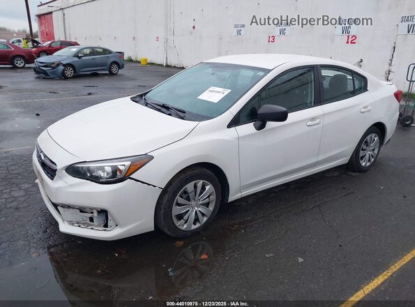 4S3GKAB69L3605590 2020 SUBARU IMPREZA Белый Передняя левая четверть