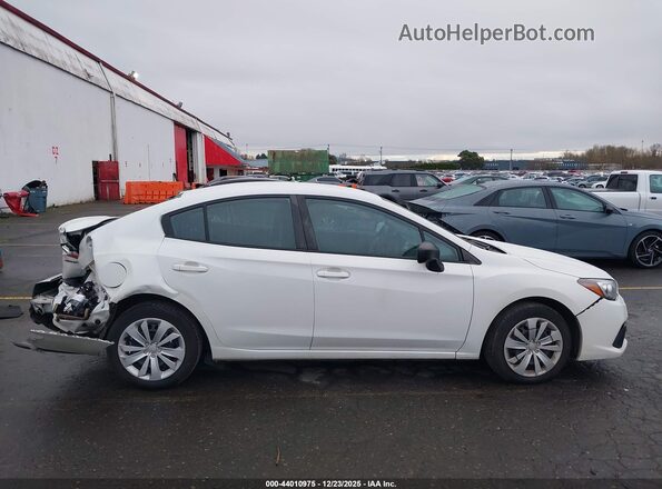 4S3GKAB69L3605590 2020 SUBARU IMPREZA Белый Вид задней части салона